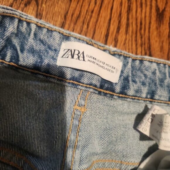 Womens Zara jeans size USA 12 - Picture 2 of 3